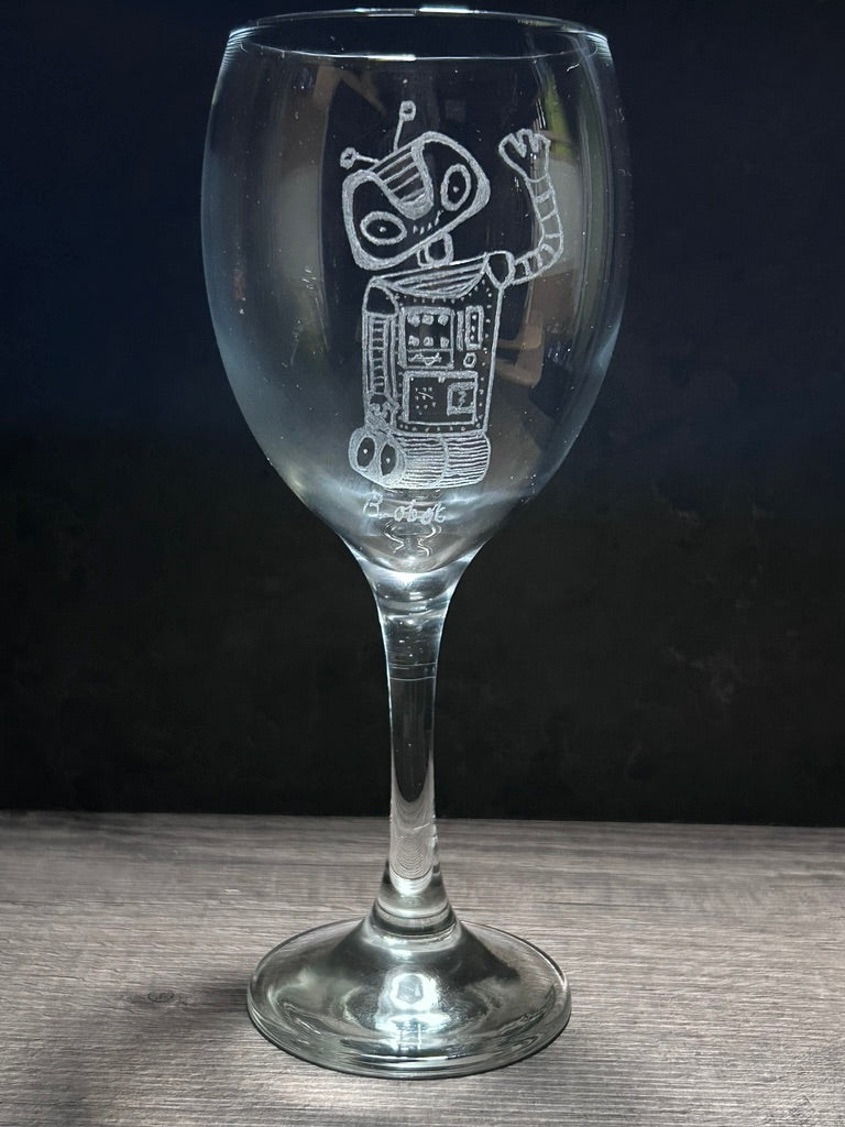 ROBOT WINE GLASS