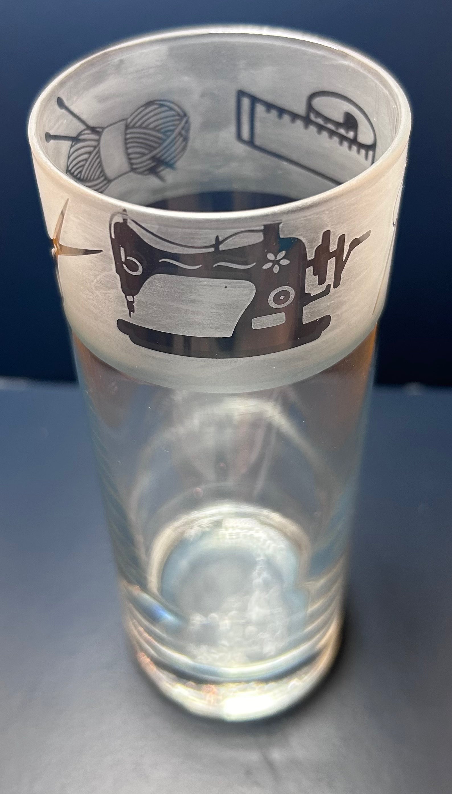 Sewing (Band Design) Highball Glass