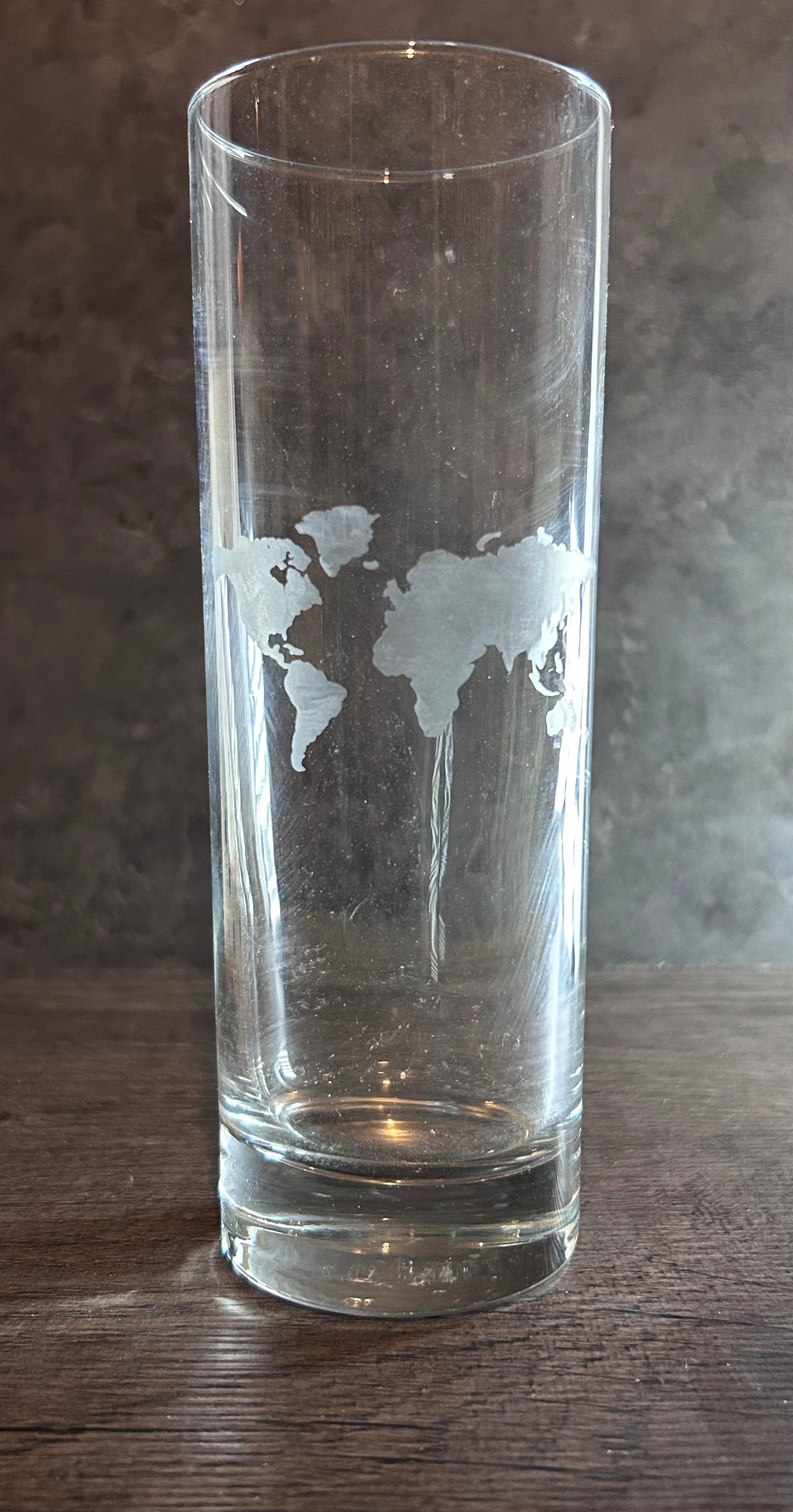 World Glasses Set of 2