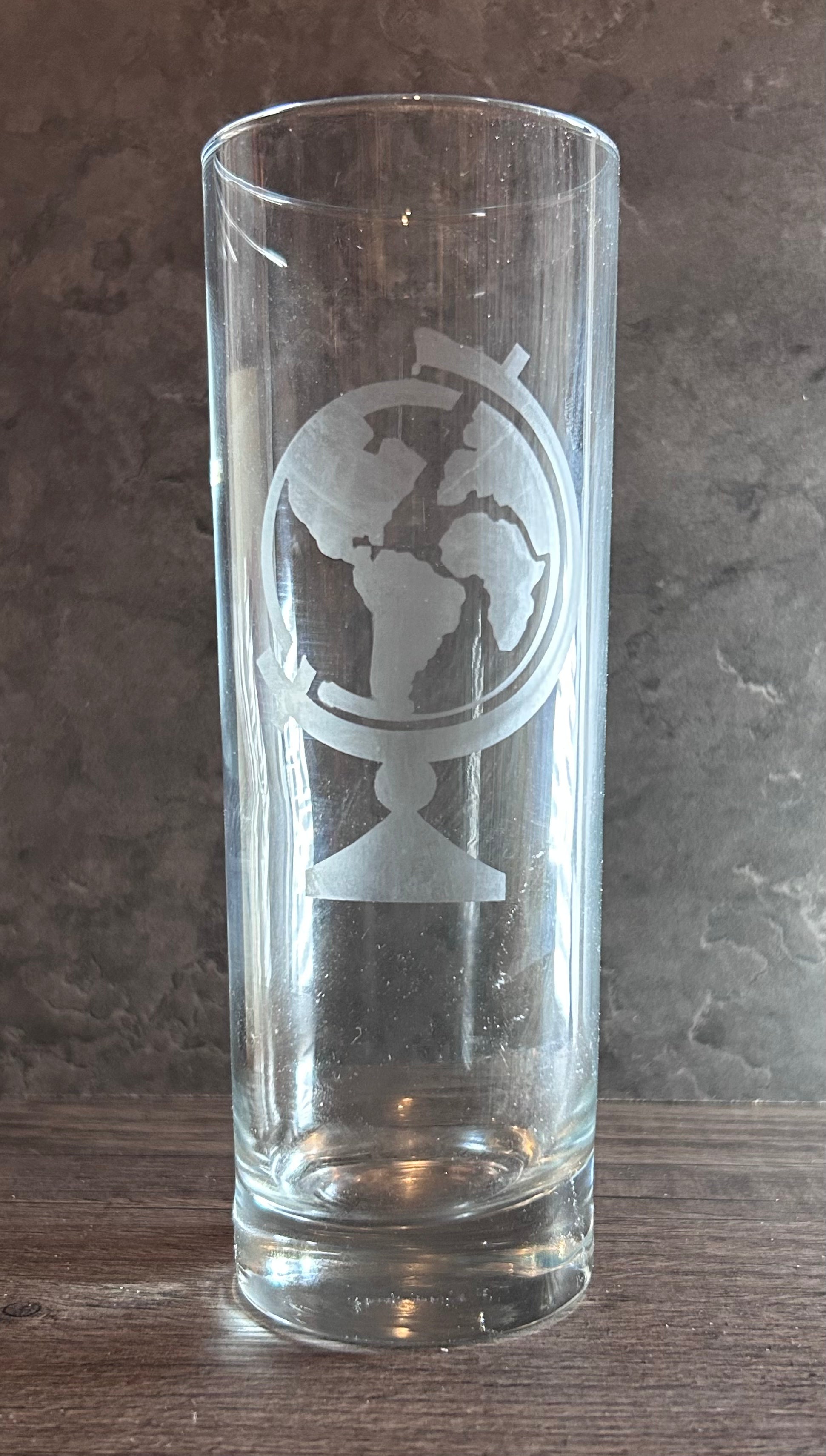 World Glasses Set of 2