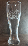 Beer Girl Glass