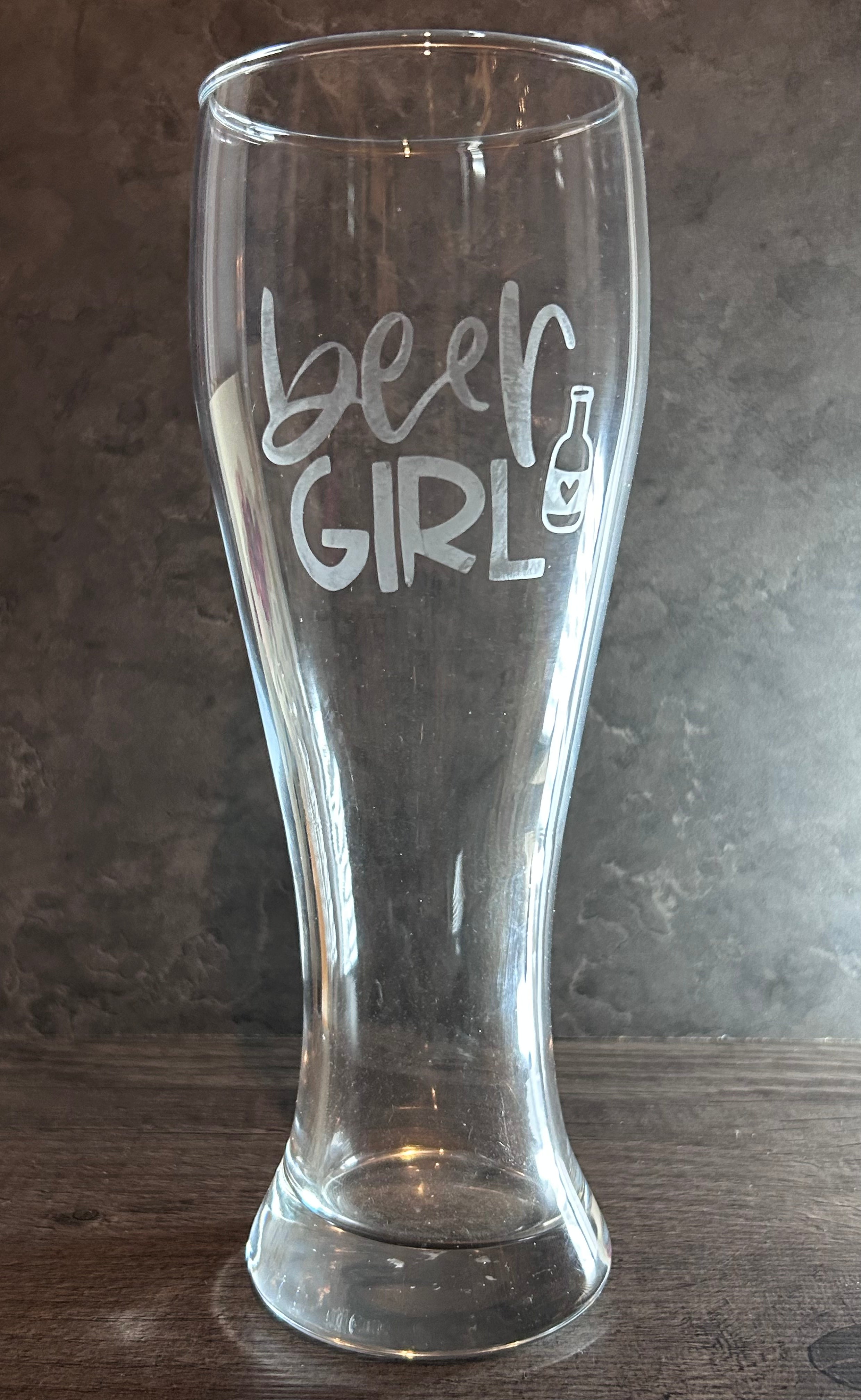 Beer Girl Glass