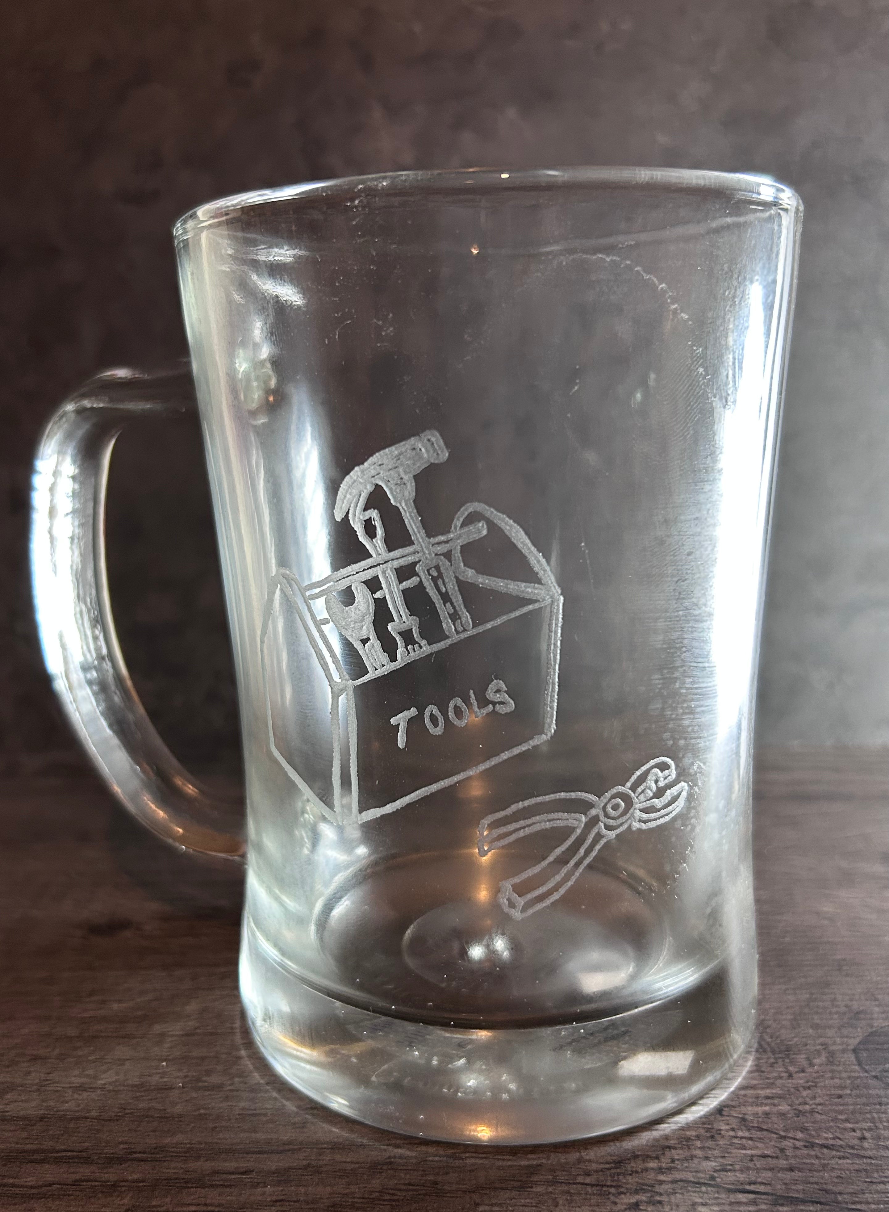 Tool Bag Beer Glass Tankard