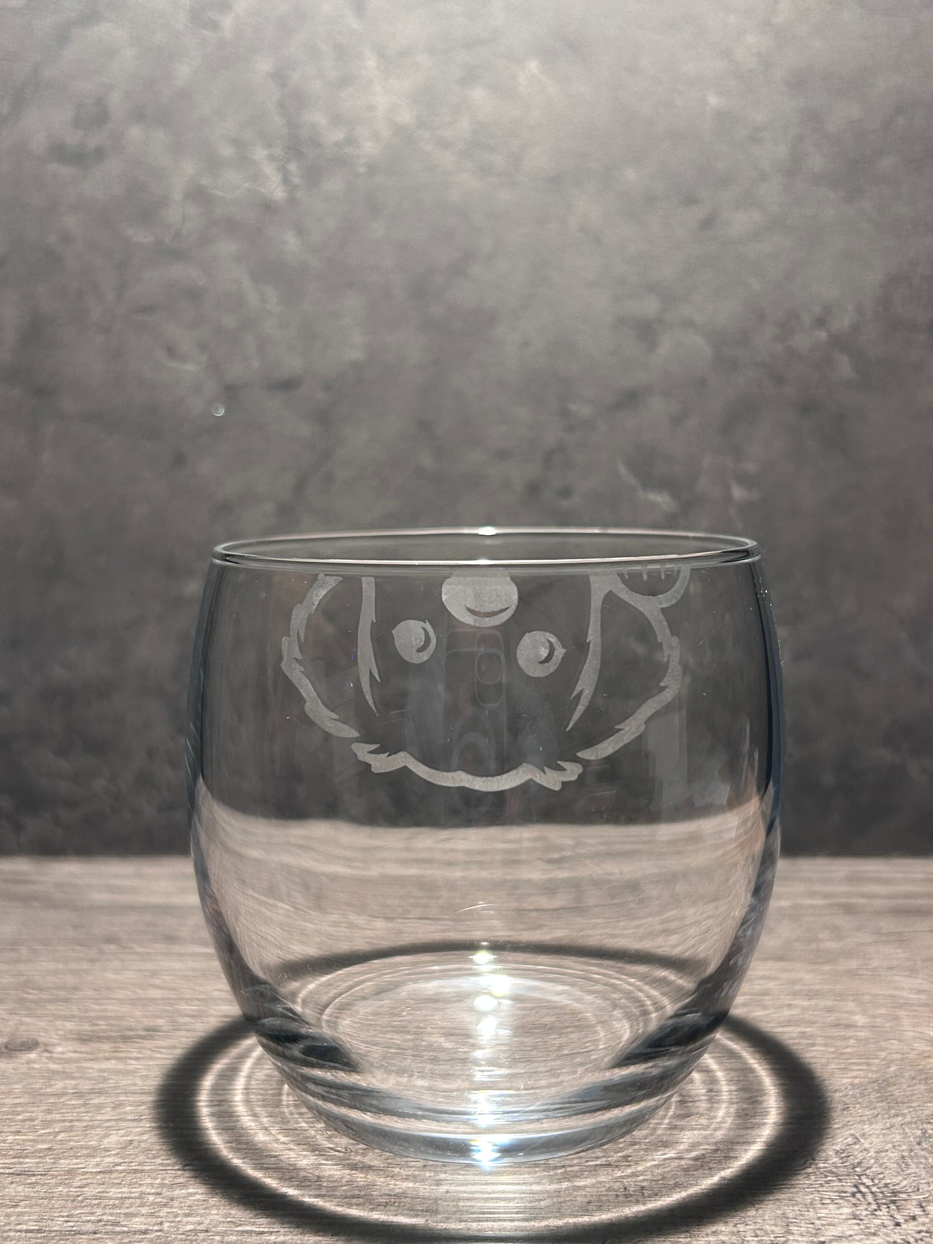 Peeping Dog - Curved Tumbler