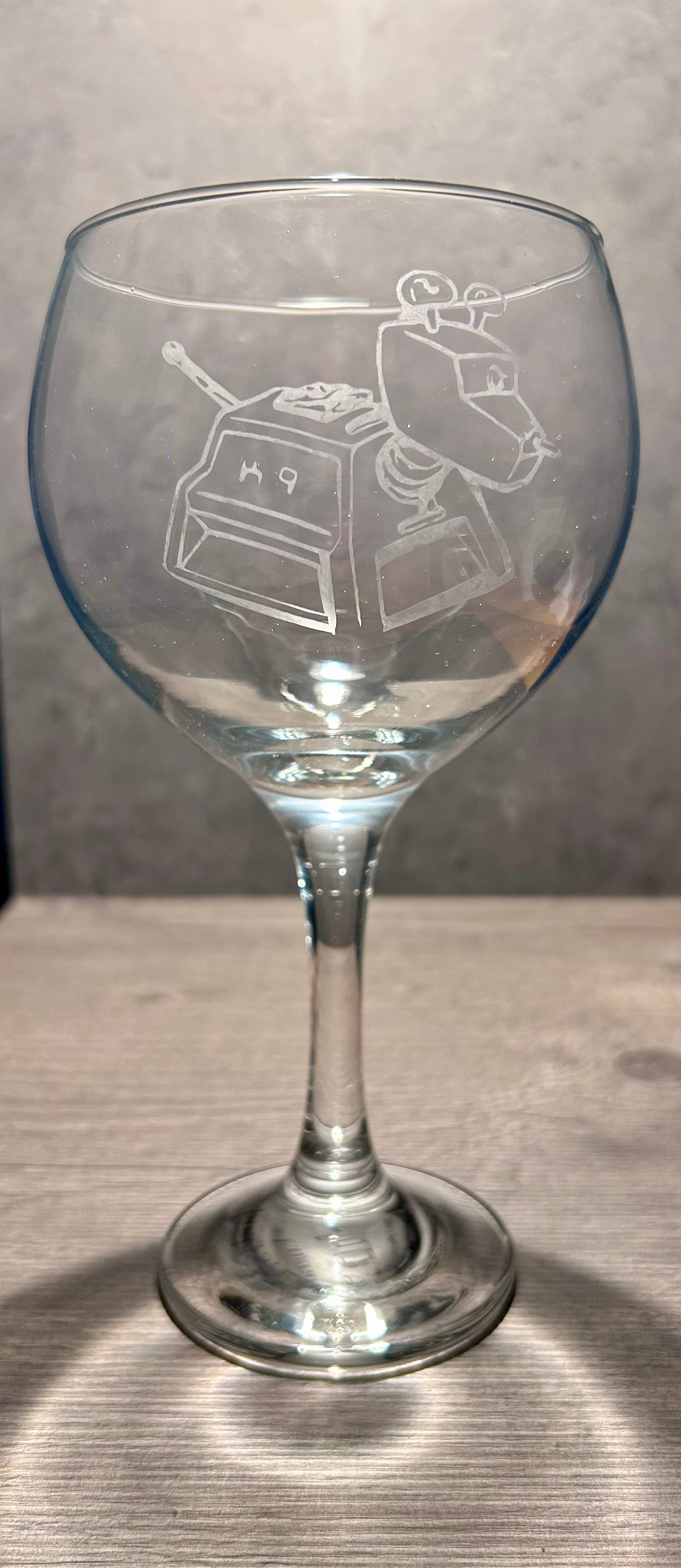 Robot Dog - Gin Ball Glass