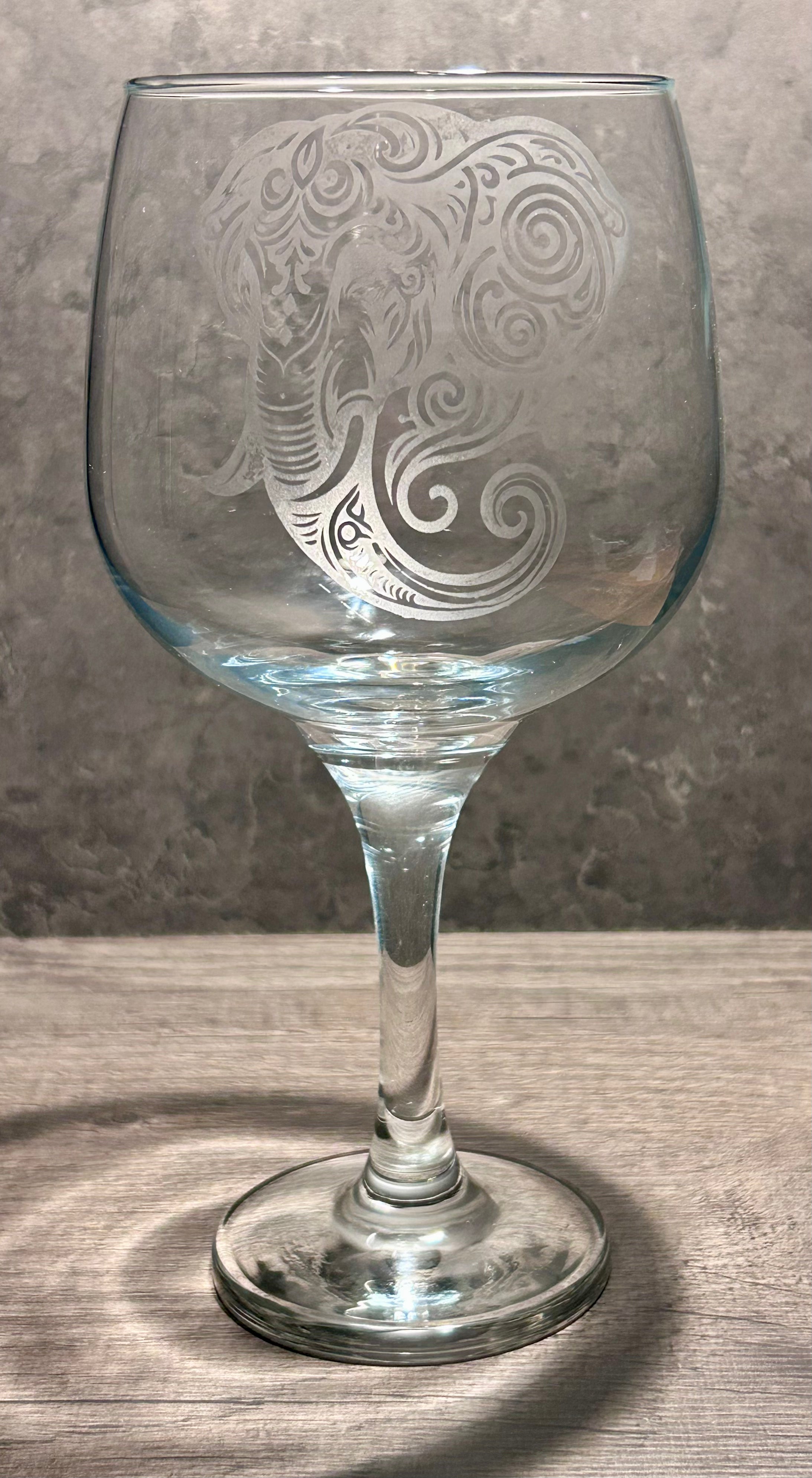 Elephant Gin Bowl Glass
